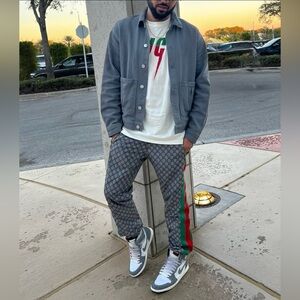 Forever21 mens gray jacket L